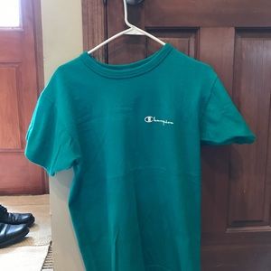 Men’s large blue champion T-shirt
